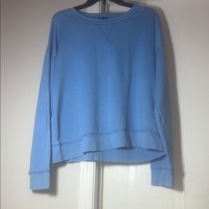 J. Crew Light Blue Crewneck Top